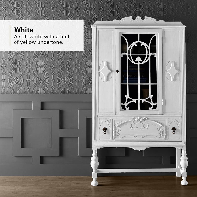 KILZ Chalk Style Paint, Interior, Ultra Flat, White, 1 Quart - Image 2